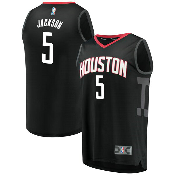 Maillot nba Houston Rockets Statement Edition Homme Aaron Jackson 5 Noir